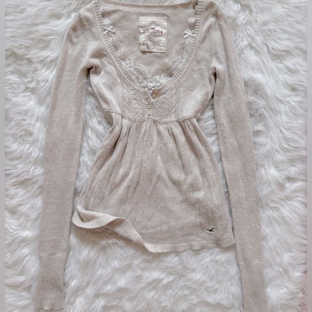 Hollister Babydoll Vintage LongSleeve